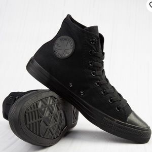 CONVERSE - High Top • All Black • Reposhing